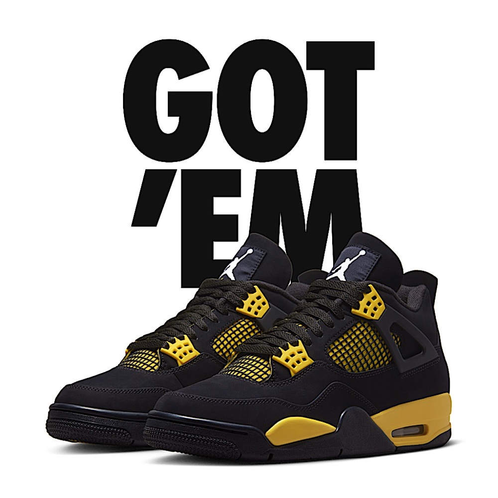Air Jordan 4 Retro “Thunder” 2023